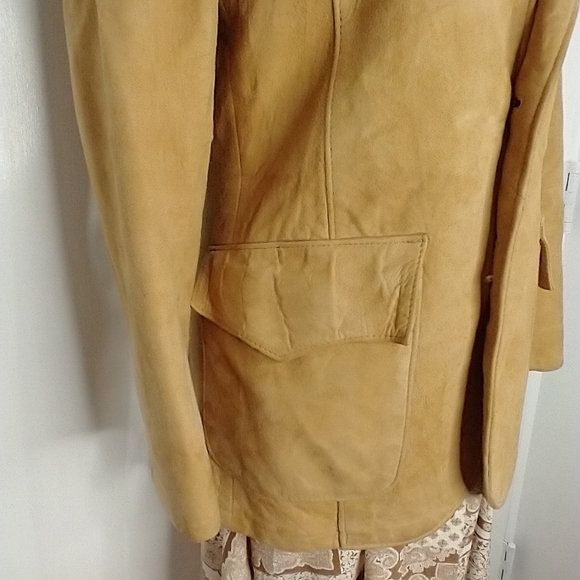 VINTAGE BUTTER SOFT SUEDE WESTERN JACKET - Picture 4 of 12